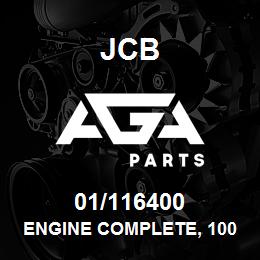 01/116400 JCB Engine Complete, 1004-4T turbo, 102bhp AB50336,102bhp | AGA Parts