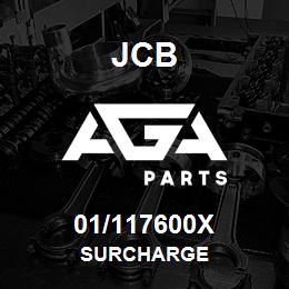 01/117600X JCB SURCHARGE | AGA Parts