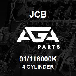 01/118000K JCB 4 CYLINDER | AGA Parts
