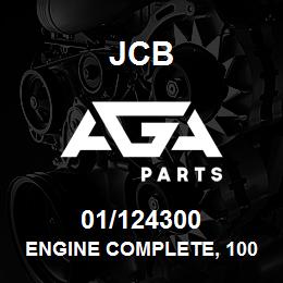 01/124300 JCB Engine complete, 1004-4T turbocharged, 69bhp BuildAB50440+TPL46669 | AGA Parts