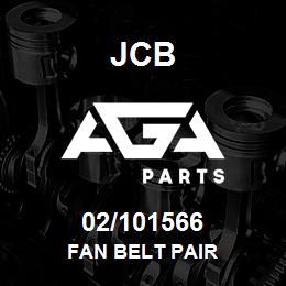 02/101566 JCB FAN BELT PAIR | AGA Parts