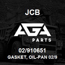02/910651 JCB GASKET, OIL-PAN 02/910651-KM | AGA Parts