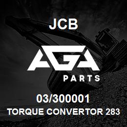 03/300001 JCB TORQUE CONVERTOR 2831 RATIOSEE 03/300001R | AGA Parts