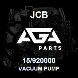 15/920000 JCB VACUUM PUMP | AGA Parts