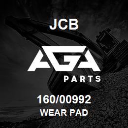 160/00992 JCB WEAR PAD | AGA Parts