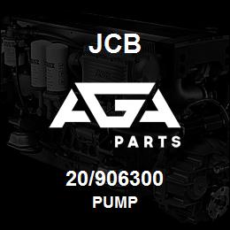 20/906300 JCB PUMP | AGA Parts