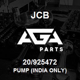 20/925472 JCB PUMP (INDIA ONLY) | AGA Parts