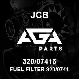 320/07416 JCB FUEL FILTER 320/07416-JCB02 | AGA Parts