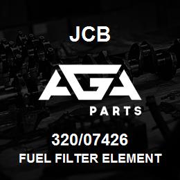 320/07426 JCB FUEL FILTER ELEMENT - FM1000 10M 320/07426-JCB01 | AGA Parts