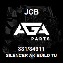 331/34911 JCB SILENCER AK BUILD TURBO | AGA Parts
