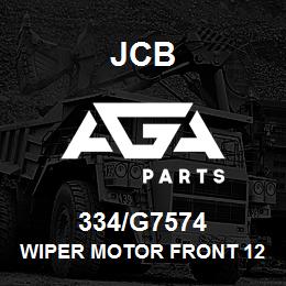 334/G7574 JCB WIPER MOTOR FRONT 12V 100 334/G7574-JCB01 | AGA Parts