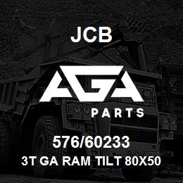 576/60233 JCB 3T Ga Ram Tilt 80X50 Tlt | AGA Parts