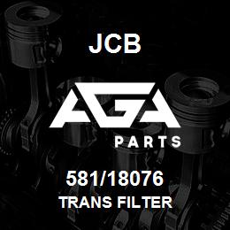 581/18076 JCB TRANS FILTER | AGA Parts