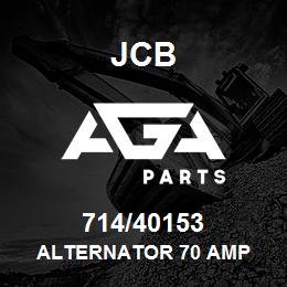 714/40153 JCB ALTERNATOR 70 AMP | AGA Parts