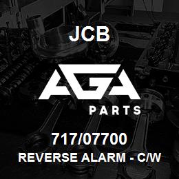 717/07700 JCB REVERSE ALARM - C/W PLUG 717/07700-IP | AGA Parts