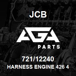 721/12240 JCB HARNESS ENGINE 426 436 T2 721/12240-JCB01 | AGA Parts