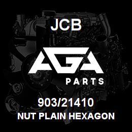 903/21410 JCB NUT PLAIN HEXAGON | AGA Parts