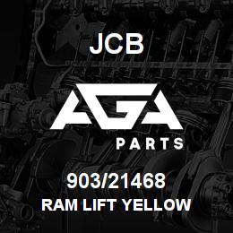903/21468 JCB Ram lift Yellow | AGA Parts