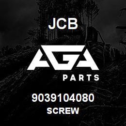 9039104080 JCB SCREW | AGA Parts