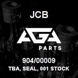 904/00009 JCB TBA, SEAL, 001 STOCK | AGA Parts