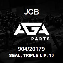904/20179 JCB Seal, triple lip, 100 X 75 X 12 | AGA Parts