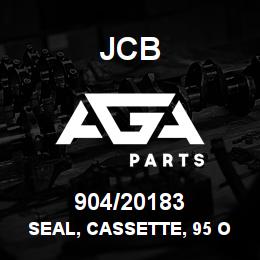 904/20183 JCB Seal, cassette, 95 OD X 70 ID | AGA Parts