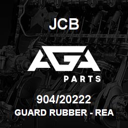 904/20222 JCB Guard Rubber - Rea | AGA Parts