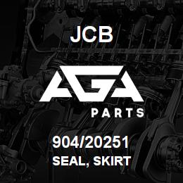 904/20251 JCB Seal, skirt | AGA Parts
