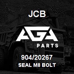 904/20267 JCB SEAL M8 BOLT | AGA Parts