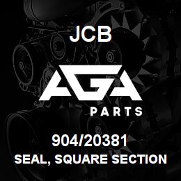 904/20381 JCB Seal, square section | AGA Parts