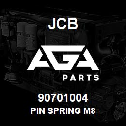 90701004 JCB Pin Spring M8 | AGA Parts
