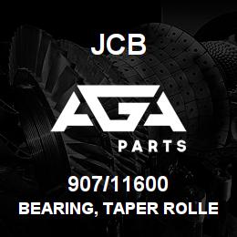 907/11600 JCB Bearing, taper roller | AGA Parts