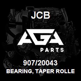 907/20043 JCB Bearing, taper roller | AGA Parts