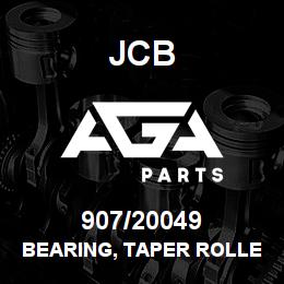 907/20049 JCB Bearing, taper roller | AGA Parts