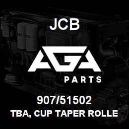 907/51502 JCB TBA, CUP TAPER ROLLER, 001 STOCK | AGA Parts