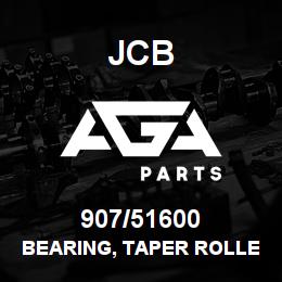 907/51600 JCB Bearing, taper roller | AGA Parts