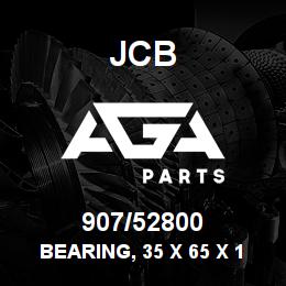907/52800 JCB Bearing, 35 x 65 x 18 | AGA Parts