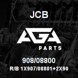 908/08800 JCB R/B 1X907/08801+2X907/08802 | AGA Parts