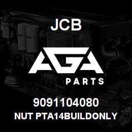 9091104080 JCB Nut PTA14Buildonly | AGA Parts