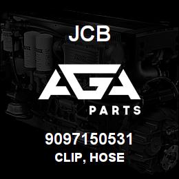 9097150531 JCB Clip, hose | AGA Parts