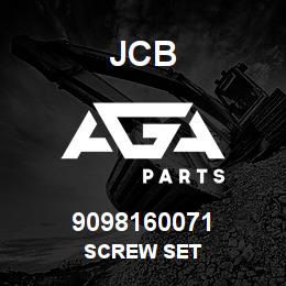 9098160071 JCB SCREW SET | AGA Parts