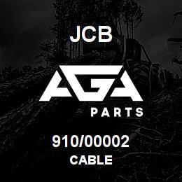 910/00002 JCB CABLE | AGA Parts