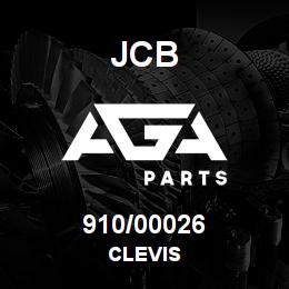 910/00026 JCB CLEVIS | AGA Parts