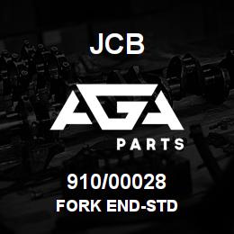 910/00028 JCB FORK END-STD | AGA Parts
