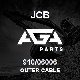 910/06006 JCB OUTER CABLE | AGA Parts