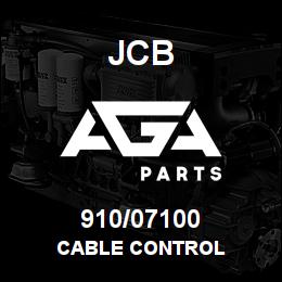910/07100 JCB CABLE CONTROL | AGA Parts