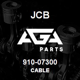 910-07300 JCB Cable | AGA Parts