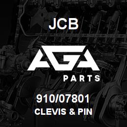 910/07801 JCB CLEVIS & PIN | AGA Parts