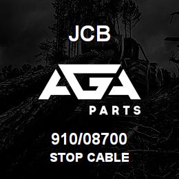 910/08700 JCB STOP CABLE | AGA Parts
