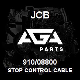 910/08800 JCB STOP CONTROL CABLE | AGA Parts